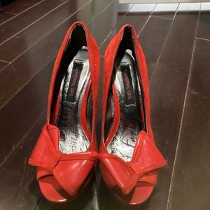 Material Girl Red  Stiletto